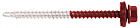Купить долговечный Саморез 4,8х70 RAL3011 (коричнево-красный) в интернет-магазине Компании Металл профиль.